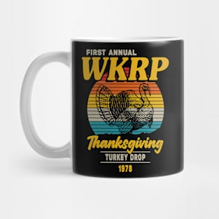 Thanksgiving Day WKRP in Cincinnati Vintage Retro Mug